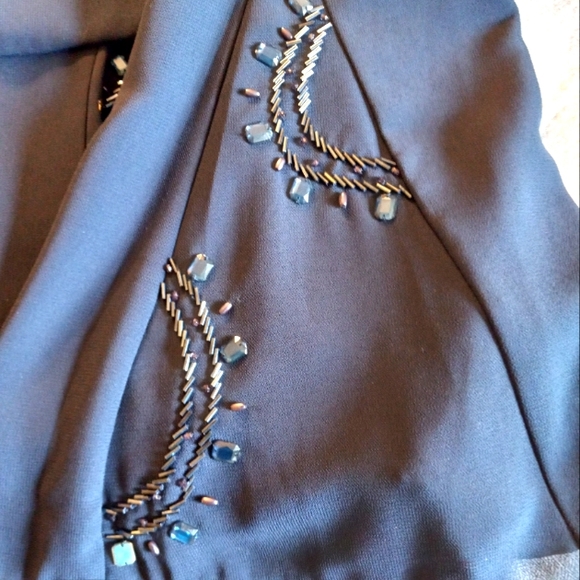 Tally Taylor Navy Blue Two-Piece Suit - Picture 6 of 16